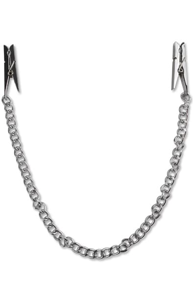 Pipedream Fetish Fantasy Nipple Chain Clips Bröstklämmor med kedja