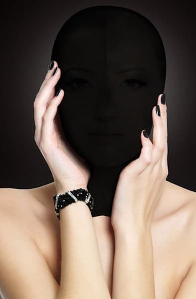 Shots Subjugation Mask Black BDSM mask