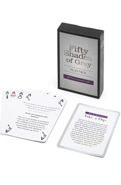 Fifty Shades of Grey Talk Dirty Inspiration Cards Kortspel