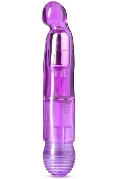 Naturally Yours Rumba Purple 17,5cm Dildo med vibrator