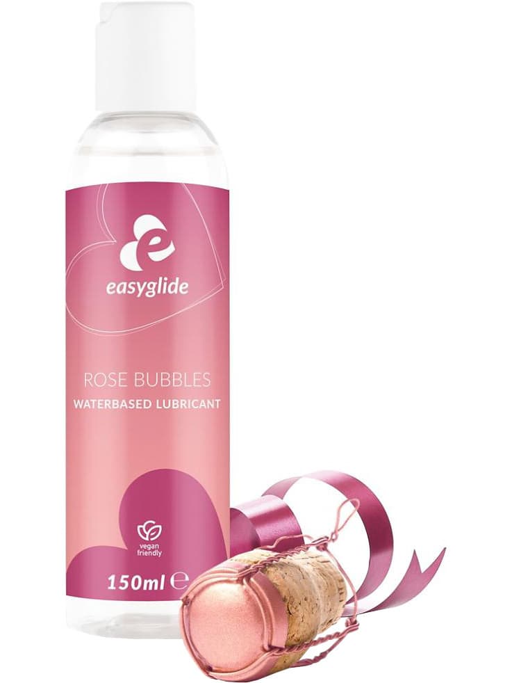 EasyGlide: Waterbased Lubricant, Rosé Bubbles, 150 ml