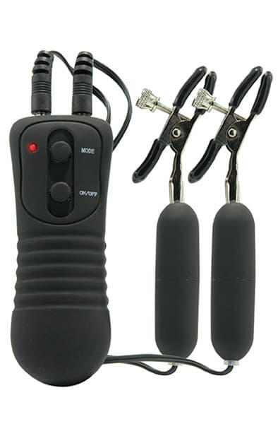 Pipedream Vibrating Nipple Clamps Vibrerande bröstklämmor