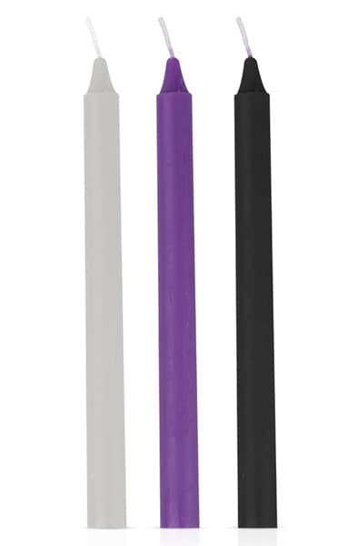 Easytoys Sensual Hot Wax Candles 3 pcs BDSM ljus