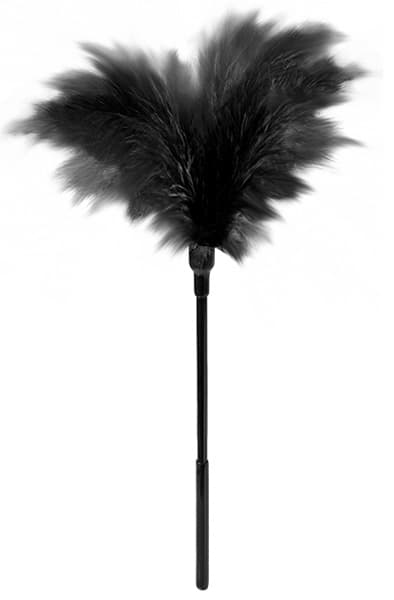 Guilty Pleasure Small Feather Tickler Black Fjäder tickler