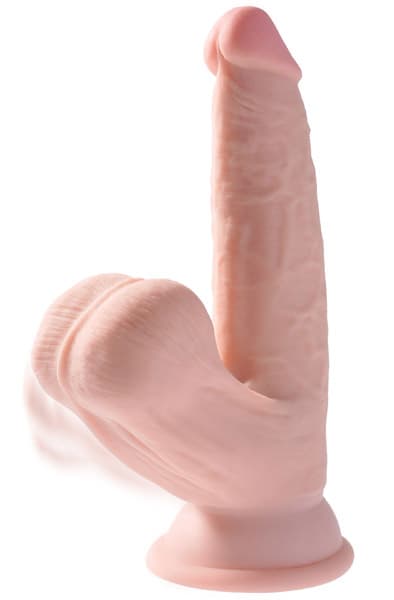 King Cock 3D Swinging Balls 19,5 cm Dildo