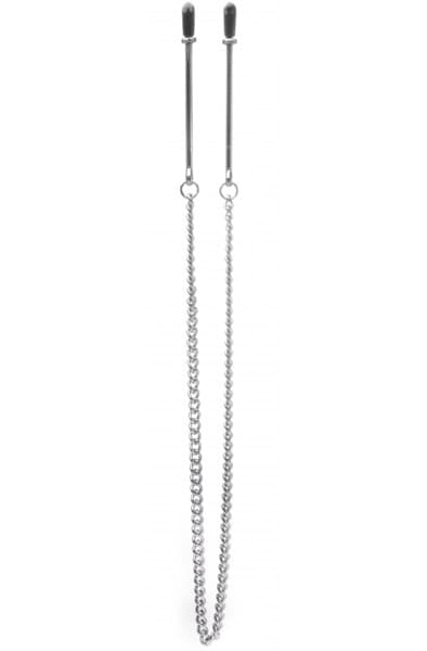 Shots Pincette Nipple Clamps Metal Bröstklämmor med kedja