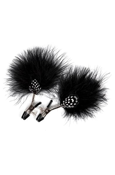Guilty Pleasure Feather Nipple Clamps Bröstvårtsklämmor