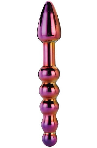 Dream Toys Glamour Glass Ridged Anal Dildo Glasdildo