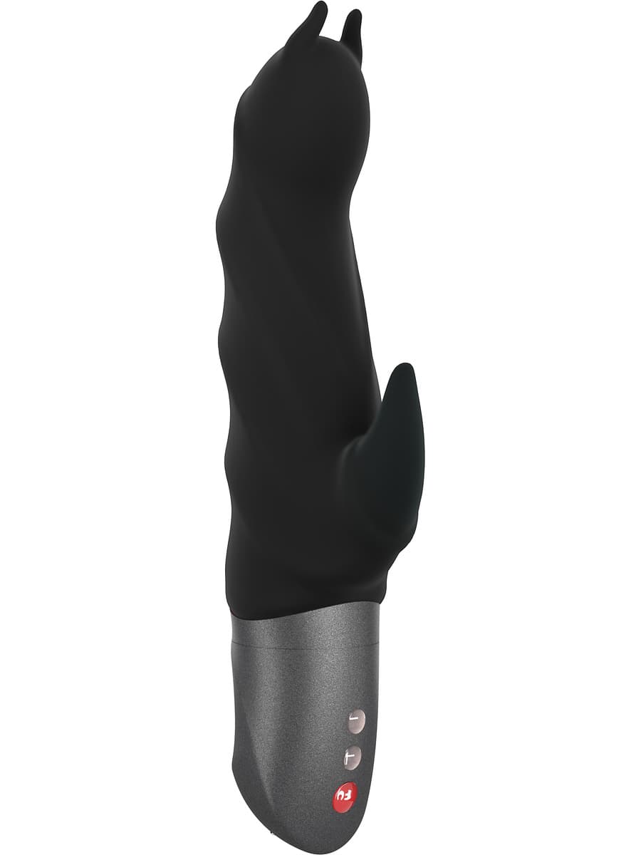 Fun Factory: Darling Devil, Rabbit Vibrator, svart
