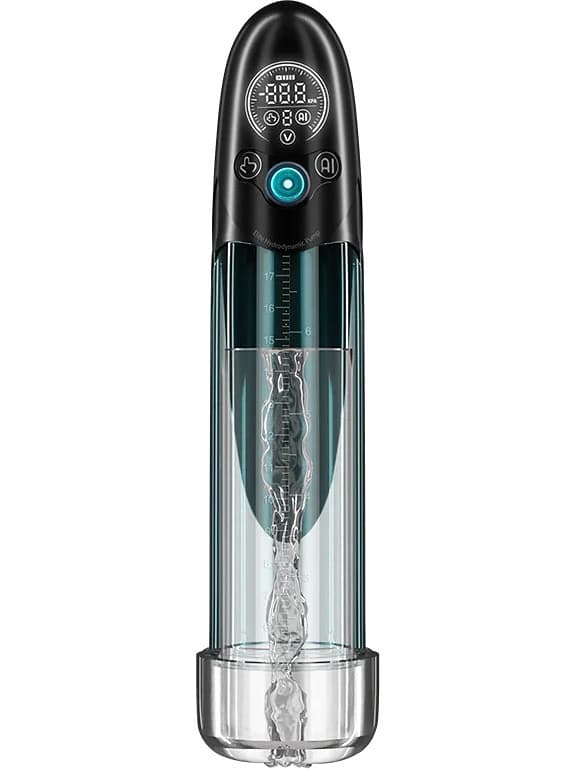 LuvPump: BathFun Pro Pump with Vagina Sleeve