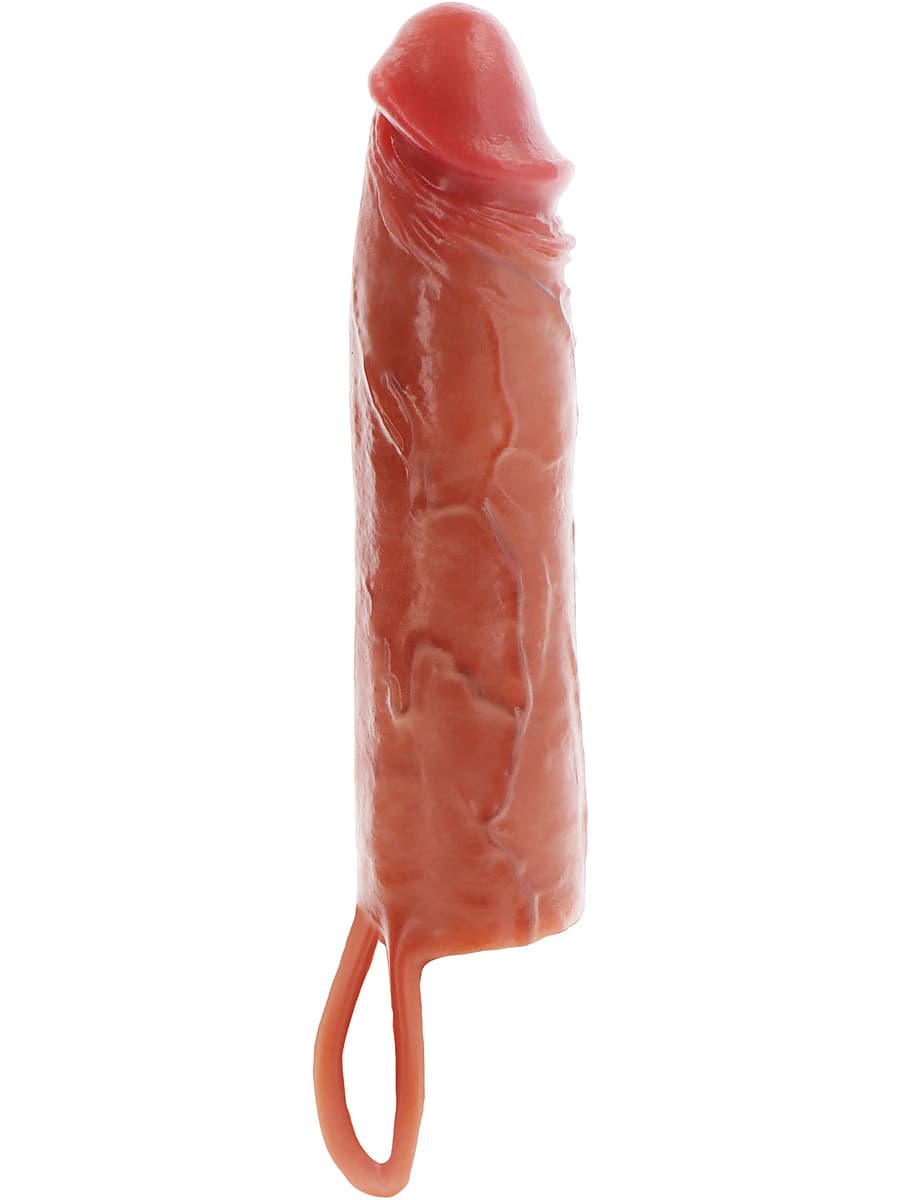 Toy Joy: Hydrated Skin Penis Silicone Sleeve, 20 cm