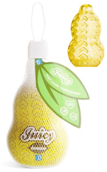 Juicy Mini Masturbator Lemon