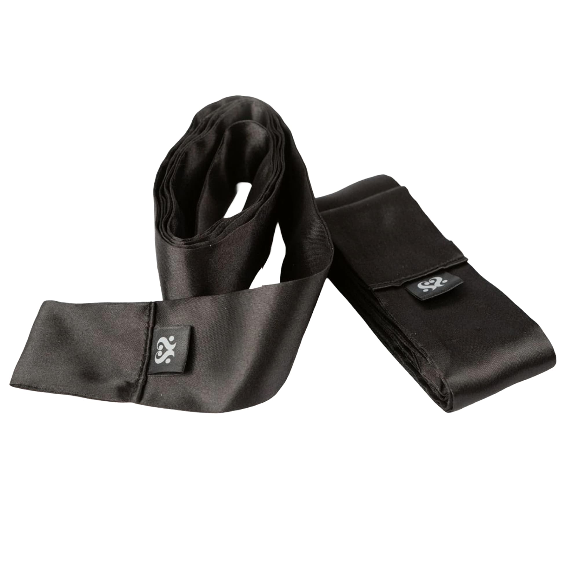 Sei Mio Nights In Tied Satin 2-Piece Silk Sash Restraints