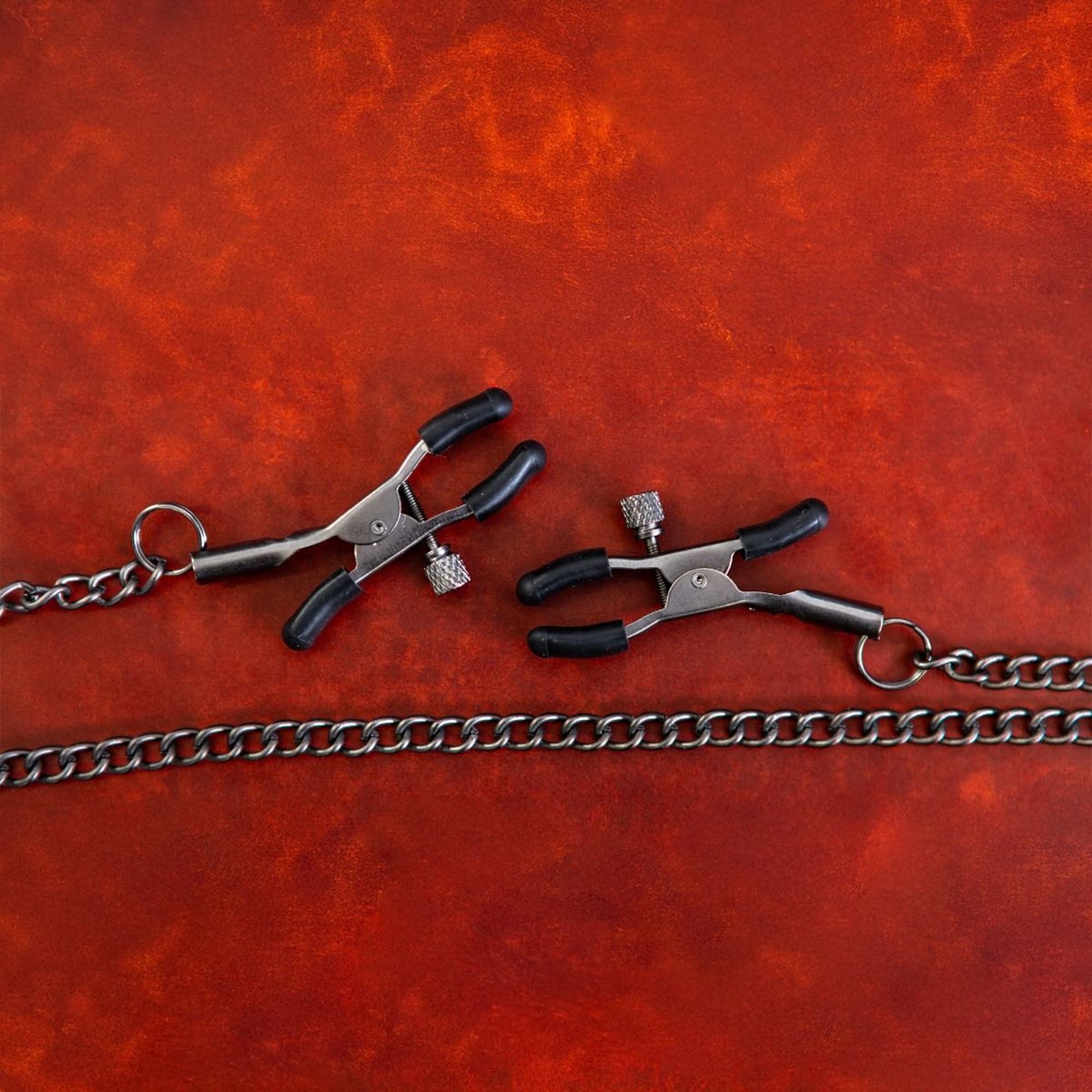 SEI MIO - Feel the Pinch - Adjustable Nipple Clamp Chain