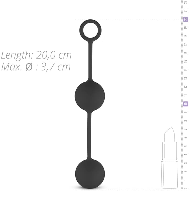 Love Balls With Counterweight - Black