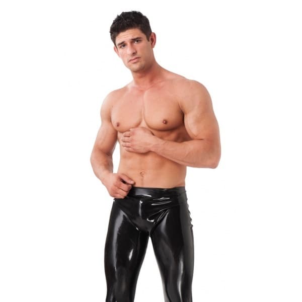Latex Byxor Män - L