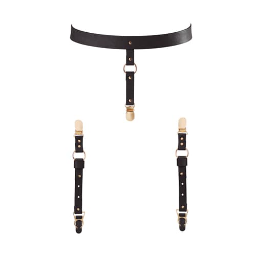 MAZE Suspender Belt & Garter Straps